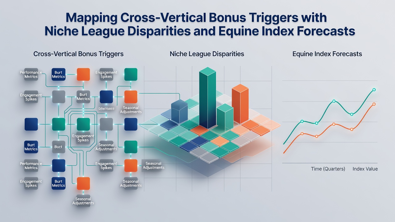 Chart illustrating niche league disparities alongside equine index forecast adjustments